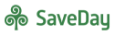 Partner of Leia: Website Builder, SaveDay logo with green shamrock